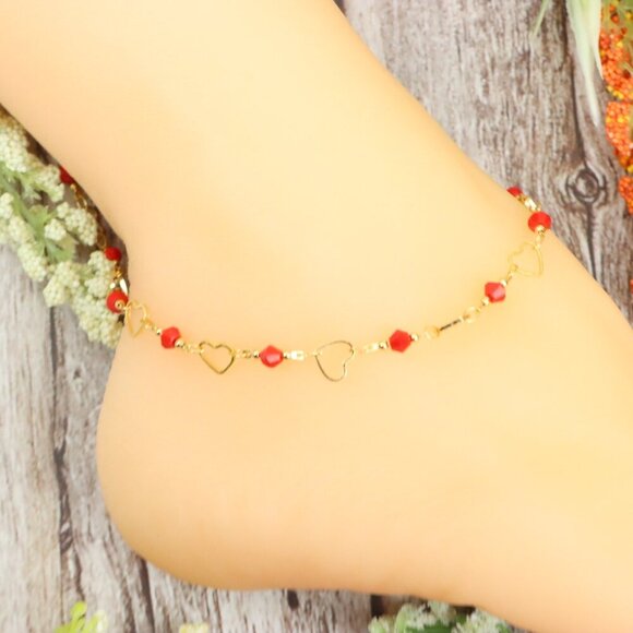 "Dainty Anklet for Women – Elegant Everyday Jewelry & Perfect Gift | MLCRC2027 - Picture 4 of 10